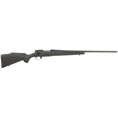 Weatherby VTX222RR4T Vanguard Obsidian Full Size 22-250 Rem 5+1 24" Blued #2 Contour Threaded Barrel, Blued Drilled & Tapped Steel Receiver, Black Monte Carlo Synthetic Stock
