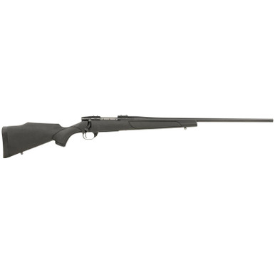 Weatherby VTX243NR2T Vanguard Obsidian Full Size 243 Win 4+1 22" Blued #2 Contour Threaded Barrel, Blued Drilled & Tapped Steel Receiver, Black Monte Carlo Synthetic Stock