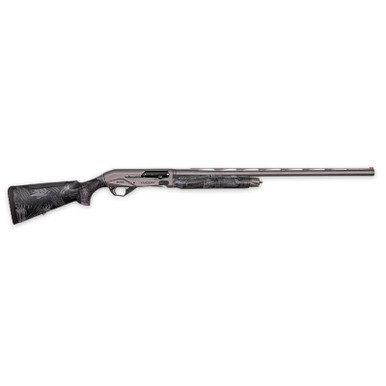 Weatherby XST1228SMG Sorix Full Size 12 Gauge Semi-Auto 3.50" 2+1 28" Gray Cerakote Vent Rib Barrel & Drilled & Tapped Steel Receiver, Storm Camo Synthetic Stock w/Adj Shim, Ambidextrous