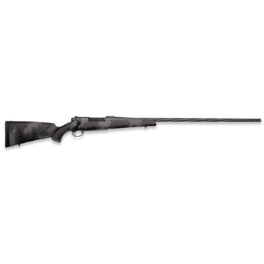 Weatherby MLW01N270WR8B Mark V Live Wild 270 Wthby Mag 3+1 28" Carbon Gray Cerakote Spiral Fluted Barrel Black/Gray Sponge Pattern/Polymer Stock