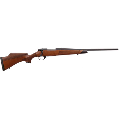 Weatherby VWR65CMR0T Vanguard Camilla Compact 6.5 Creedmoor 4+1 20" Matte Blued, Matte Blued Drilled & Tapped Steel Receiver, Grade A Turkish Walnut Monte Carlo Wood Stock