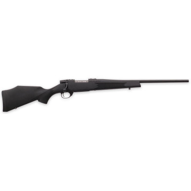 Weatherby VYT308NR0T Vanguard Synthetic Compact 308 Win Mag 4+1 20" Matte Blued #1 Threaded Barrel, Matte Blued Drilled & Tapped Steel Receiver, Black Adjustable Synthetic Stock