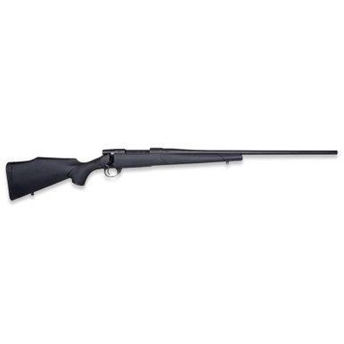 Weatherby VHS308NR0T Vanguard Obsidian 308 Win 5+1 20" Blued Heavy Threaded Barrel, Blued Drilled & Tapped Steel Receiver, Monte Carlo Black Polymer Stock
