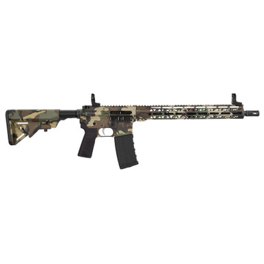 Hi-Point HP15R-556M81 HP 15R 5.56 NATO 30+1 16" Black Threaded Barrel, M81 Woodland Camo Aluminum Receiver w/Picatinny Rail, M-LOK Handguard, B5 Bravo Polymer Stock, Black B5 P Type 23 Grip