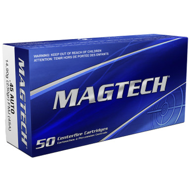 Magtech 45A Range/Training 45ACP 230gr Full Metal Jacket 50 Per Box/20 Case