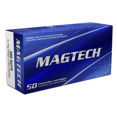 Magtech 380D Range/Training 380ACP 95gr Lead Round Nose 50 Per Box/20 Case