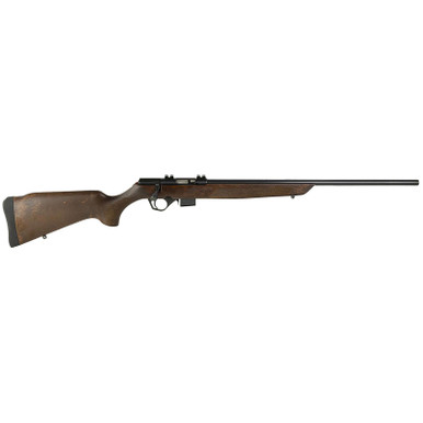 Rossi RB22W2111WD RB22 Full Size 22 WMR 5+1 21" Blued Steel Barrel, Blued Weaver Scope Mount Steel Receiver, Hardwood Monte Carlo Stock