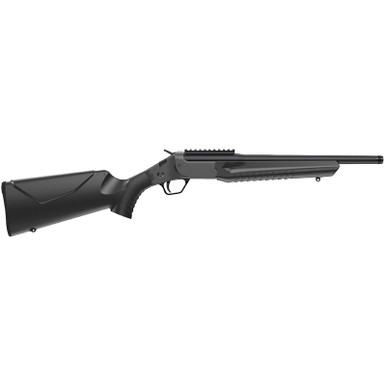 Rossi LWC357MBK LWC 357 Mag 1rd 16.50" Black Oxide Threaded Barrel, Black Picatinny Rail Steel Receiver, Black Fixed Synthetic Stock