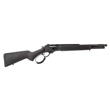 Rossi 950454161TB R95 Trapper 454 Casull 7+1 16.50" Black Oxide Threaded Barrel, Black Oxide Picatinny Rail Alloy Steel Receiver, Fixed Black Polymer Stock