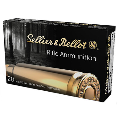 Sellier & Bellot SB857JRA Rifle 8x57mmJR 196gr Soft Point 20 Per Box/20 Case