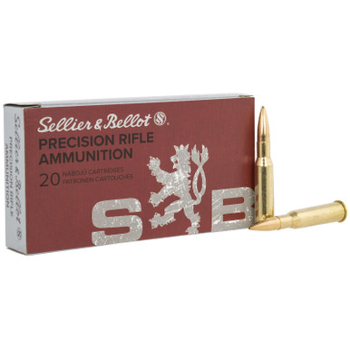 Sellier & Bellot SB76254RD Rifle 7.62x54mmR 174gr Hollow Point Boat Tail 20 Per Box/20 Case