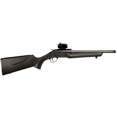 Rossi LWC0556BKRD LWC 5.56x45mm 1rd 16.50" Black Oxide Threaded Barrel, Black Picatinny Rail Steel Receiver, Black Fixed Synthetic Stock, Crimson Trace CTS103 Red Dot