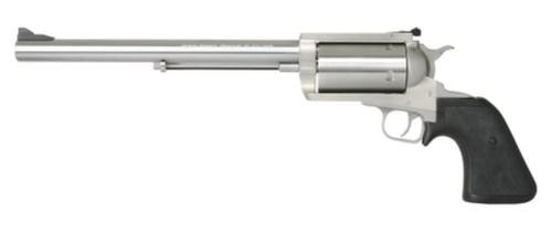 Magnum Research Big Frame 45-70 Govt, 10" Barrel, Black Hogue Rubber Grip, Stainless, 5rd