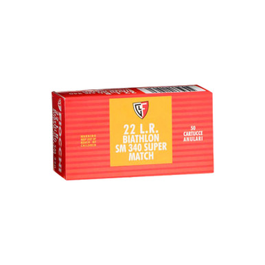 Fiocchi 22SM340 Exacta Super Match 22LR 40gr Round Nose 50 Per Box/100 Case