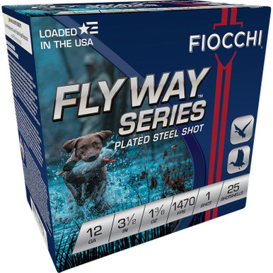 Fiocchi 1235ST1 Flyway 12Gauge 3.50" 1 3/8oz 1Shot 25 Per Box/10 Case