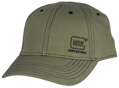 Glock 1986 Ripstop Hat Olive Cotton Velcro