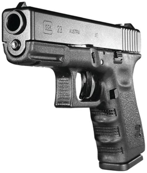 Glock 23, Gen 3, Standard Double 40 S&W, 4.01" Barrel, Black, 10rd
