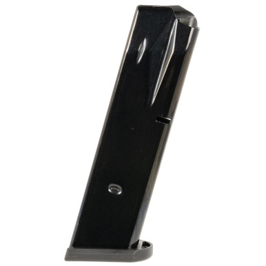 Mec-Gar MGPB9215B Standard 15rd Flush 9mm Luger, Fits Beretta 92FS/M9/92G/92X Blued Carbon Steel