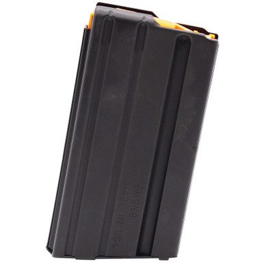 DuraMag 2023041178CPD SS 20rd 223 Rem/300 Blackout/5.56x45mm NATO for AR-15 Black w/Orange Follower