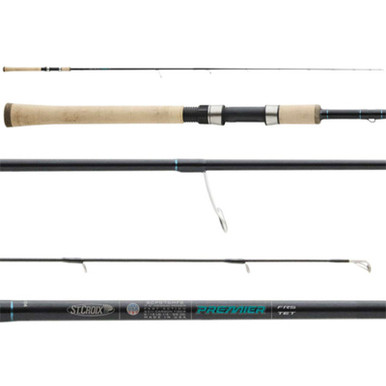 St. Croix Premier SCPS66MHF2 Spinning Rod 6'6" 2 Piece Medium Heavy Fast Action