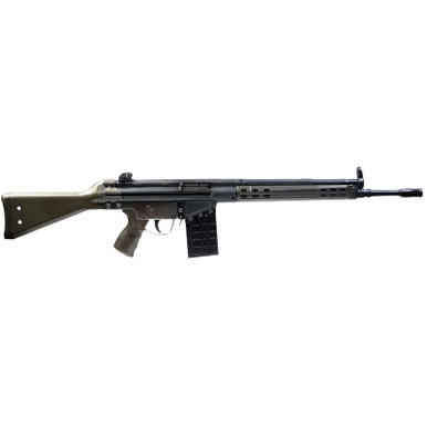 Century Arms RI5601X CA-3 7.62x51mm NATO 20+1 18" Black Threaded Barrel, Black Charging Handle Steel Receiver, Black Synthetic Fixed Stock