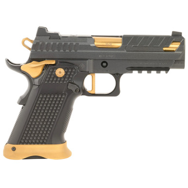 Fusion Firearms XP9BLKG10 XP Pro Sports South Exclusive 9mm Luger 10+1 4" Bull Barrel Steel Optic Cut/Serrated/Vent Cut Slide Steel Frame w/Picatinny Rail Aluminum Grip RMR Footprint