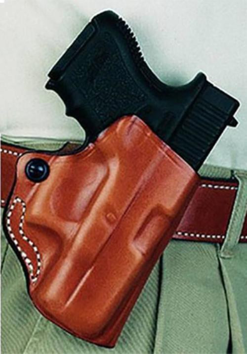 Desantis Mini Scabbard Glock 17/19/23/32/36 Leather Black