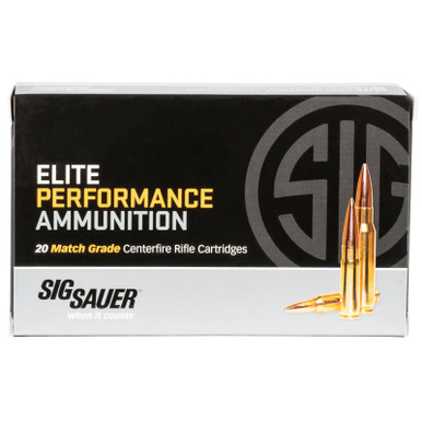 Sig Sauer E3WMM120 Marksman Elite 300 Win Mag 190 gr Open Tip Match 20 Per Box/ 25 Case