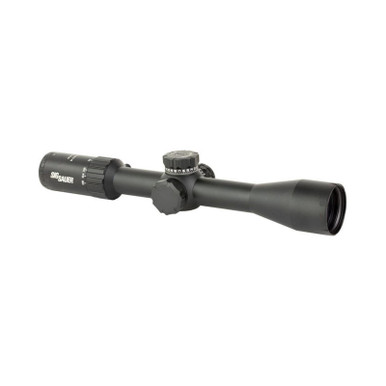 Sig Sauer Electro-Optics SOW44002 Whiskey4 Black 4-16x44mm 30mm Tube Illuminated MOA Milling 2.0 Reticle