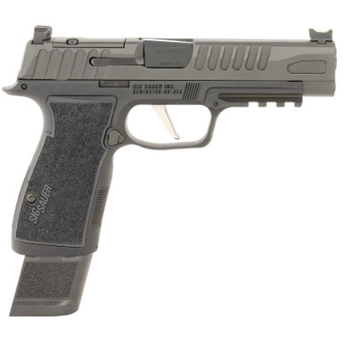 Sig Sauer 365AXGF9BFO P365 Fuse Compact Frame 9mm Luger 17+1 4.30" Black Carbon Steel Barrel, Black Nitron Optic Ready/Serrated Stainless Steel & Frame w/Beavertail & Picatinny Rail, Black AXG Grip