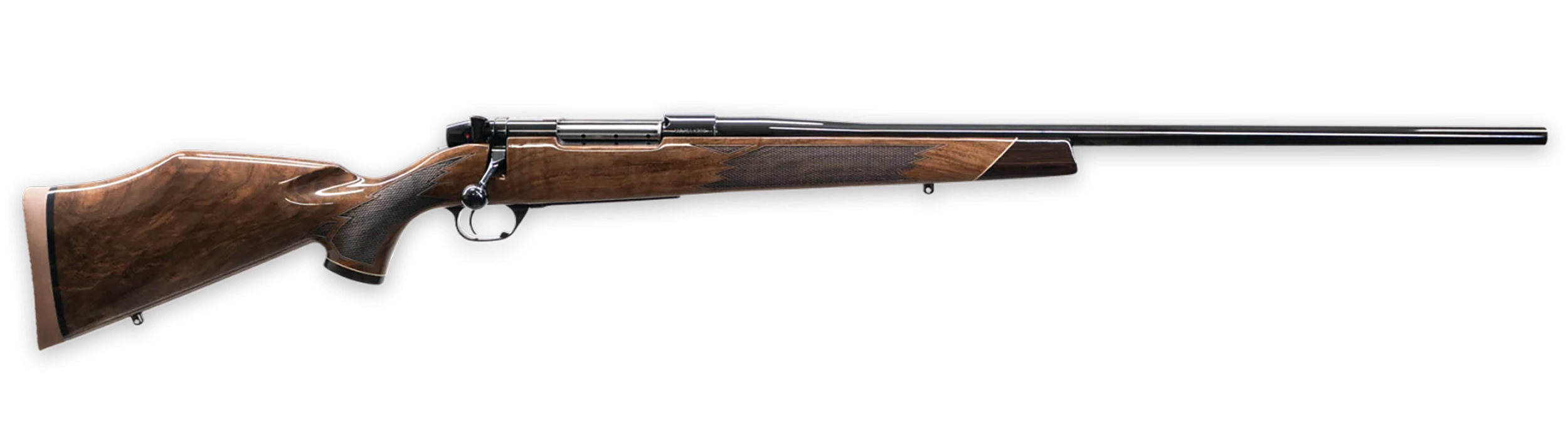 Weatherby Mark V Deluxe Rifle MDX01N378WR8B, 378 WBY Mag, 26", Gloss Walnut Monte Carlo Stock, 2 Rds