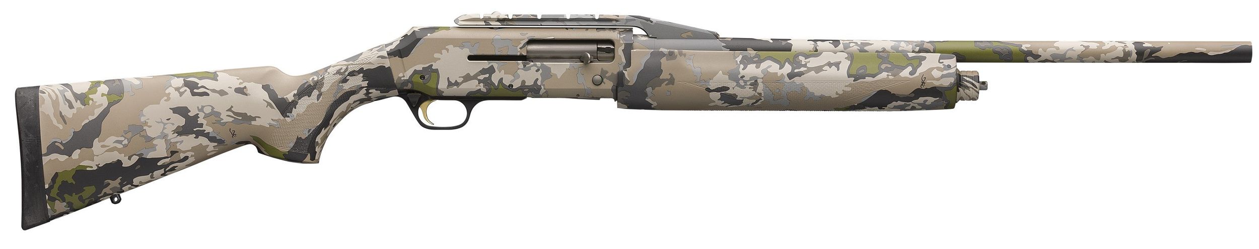 Browning Silver Rifled Deer Semi-Auto Shotgun 011437321, 12 Gauge, 22" Rifled Barrel, 3" Chmbr, Ovix Camo Stock, 4 Rds