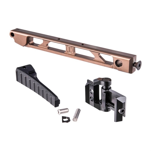 Jmac Customs AB-8 WITH FOLDING BUTTPLATE & JMAC 1913 FOLDING MECH TAN AB-8-T+AB-FB+FM-SM-1913