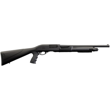 Chiappa Firearms 930294 301 Full Size Frame 12 Gauge Pump 3" 4+1 18.50" Black Steel Barrel, Black Aluminum Receiver, Black Fixed Synthetic Stock, Black Polymer Grip