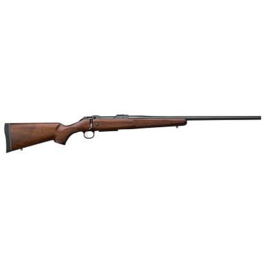 CZ-USA 07713 CZ 600 American ST2 6.5 Creedmoor 5+1 24" Threaded, Black Barrel/Rec, Walnut Stock, Adj. Trigger