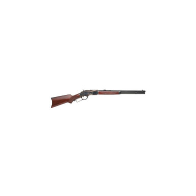 Taylors & Company 550175DE 1873 Taylor Tuned 357 Mag 10+1 20" Octaon Barrel Walnut Fixed Pistol Grip Stock Color Case Hardened Right Hand