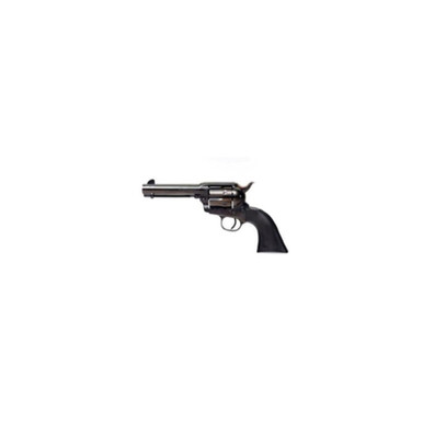 Taylors & Company 555161D Devil Anse 45 Colt (LC) 6rd 4.75" Blued Cylinder & Barrel Color Case Hardened Steel Frame Matte Black Wood Grip (Taylor Tuned)