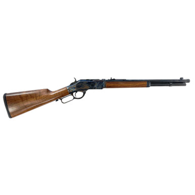 Taylors & Company 240002 1873 TC73 9mm Luger 10+1 18" Blued Threaded Barrel, Color Case Hardened Receiver, Walnut Fixed Stock, Taylor Tuned, Right Hand