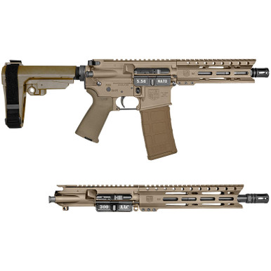 Diamondback DB195AK061 DB15 5.56/300BLK 30rd 7"/10" Black Nitride Flat Dark Earth Flat Dark Earth Magpul Grip