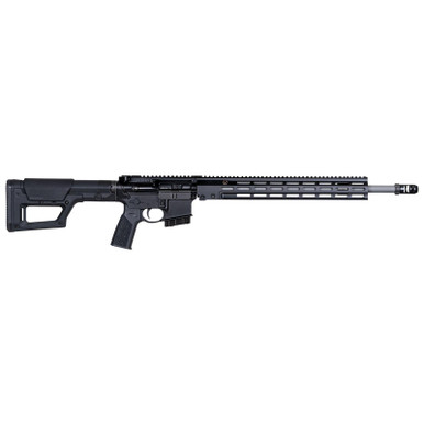 Geissele Automatics 08379LB GFR Stratomatch 6mm ARC 5+1 20", Black, Magpul PRS Lite Stock, OEM Polymer Grip, Muzzle Brake, 15" M-LOK Handgaurd, Ambi Safety