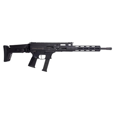 Grand Power 810091156094 Stribog SP9A3G 9mm Luger 16" Black Barrel, Black Receiver, Polymer Stock & Grip