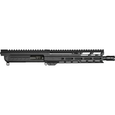 CMMG 99B80E4AB Dissent 9mm Luger 10.50", Left Side Charging Handle, Armor Black, Zeroed Linear Comp, 9.60" M-LOK Handguard, Picatinny End Plate, Fits AR-Platform