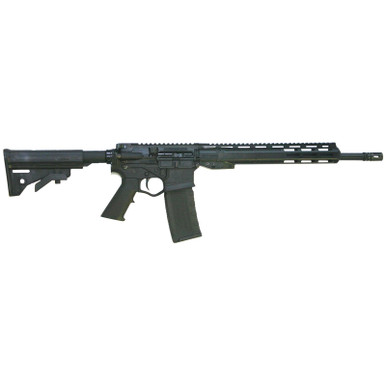 ATI ATIGAX30013ML Alpha Maxx 300 Blackout 30+1 16" Black Threaded Barrel, Black Picatinny Rail Polymer Receiver, 13" Polymer Handguard, ATI MM4 Black Synthetic Stock, Black Polymer Grip, Right Hand