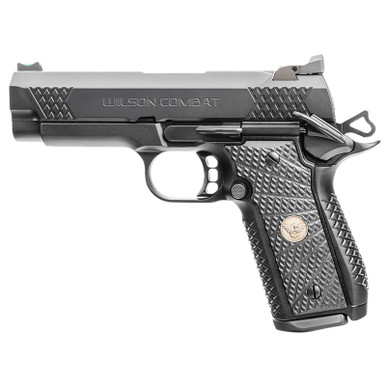 Wilson Combat 2EDCXCP9A EDC X9 2.0 9mm Luger 15+1 4" Stainless Fluted Barrel, Armor-Tuff Stainless Steel Tri-Top Cut Slide, Combat-Tuff Aluminum Frame w/Beavertail, Black Polymer Grip