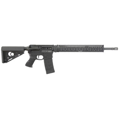 Larue Tactical LT1555618QUAD LT15 Quad Rail 5.56 30+1 18" Stealth Barrel Black Right Hand