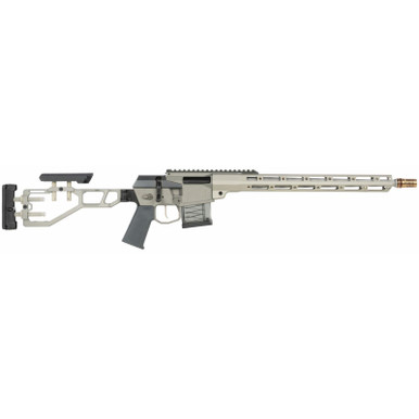 Q LLC MINIFIX300BLK16INRIFLE Mini Fix 300 Blackout 16" Black Anodized Tapered Threaded Barrel, Black Anodized Picatinny Rail, M-LOK Handguard ,Adj Folding Black Stock, Polymer Grip