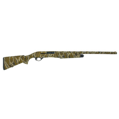 Spandau Arms 21000194 S2 20 Gauge Semi-Auto 3" 3- 2.75" Shells 24" Overall Mossy Oak Bottomland Vent Rib Barrel, Drilled & Tapped Receiver & Fixed Synthetic Stock, Benelli Choke Tube System