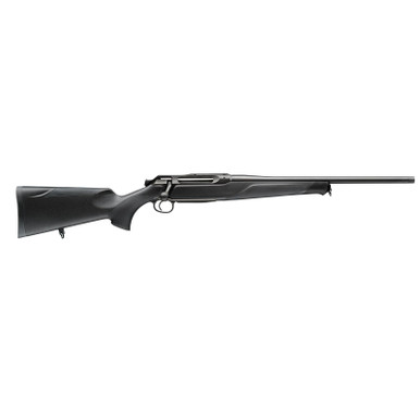 Sauer 80117631 505 XT Full Size 6.5 Creedmoor 3+1 22" Titanium Gray Threaded Barrel, Saddle Mount Steel Receiver, Black Fixed Synthetic Stock