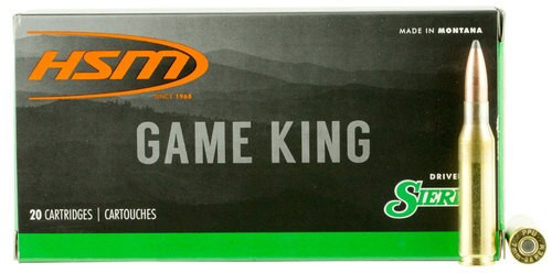 HSM Game King 7mm-08 Remington 140gr, SBT, 20rd Box