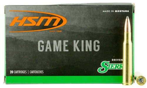 HSM Game King 30-06 Springfield 180gr, SBT 20 Bx/ 20 Cs